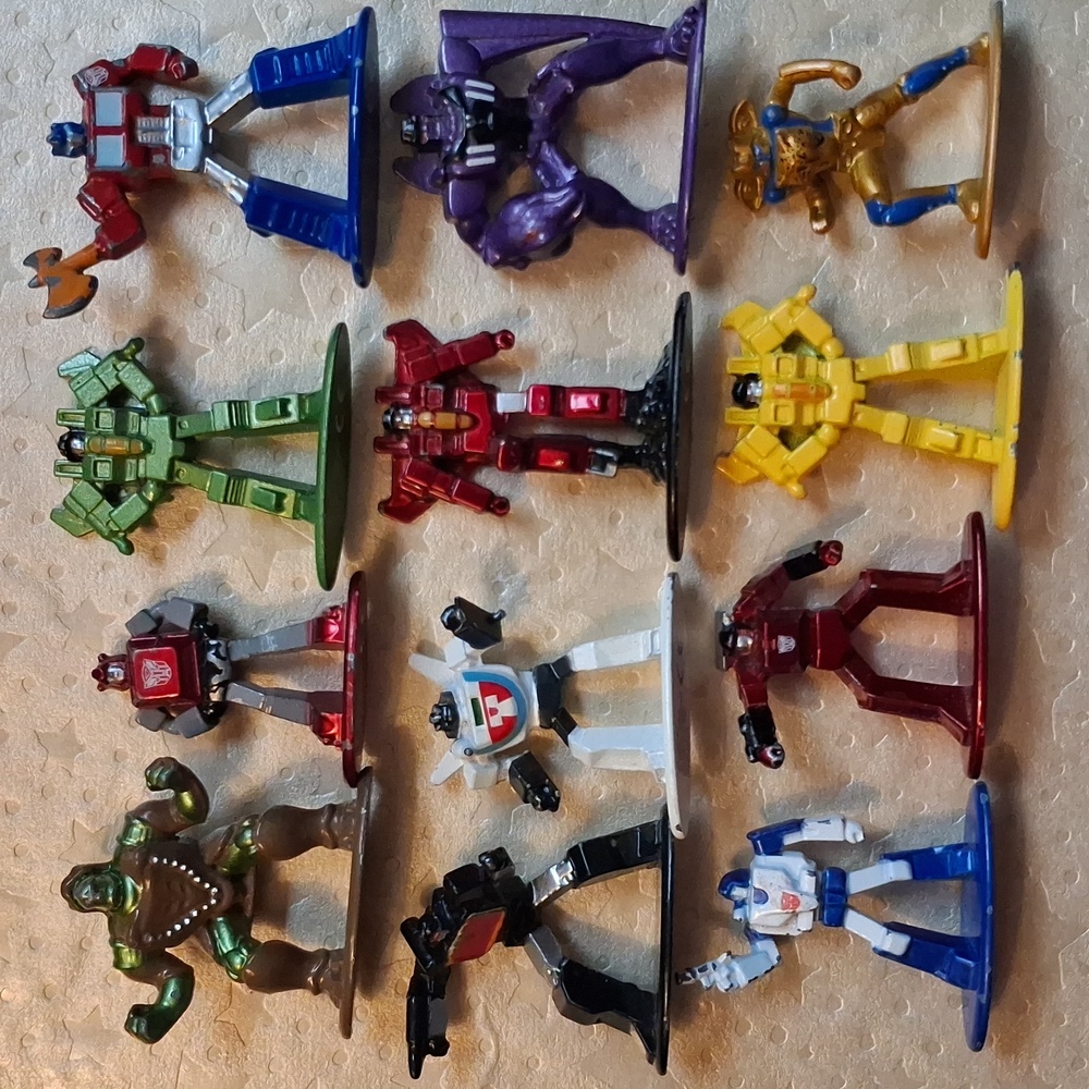 Transformers Nano Metalfig Lot